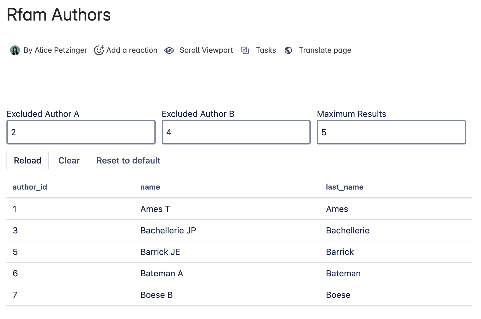 PocketQuery with input fields where the user can change the parameters