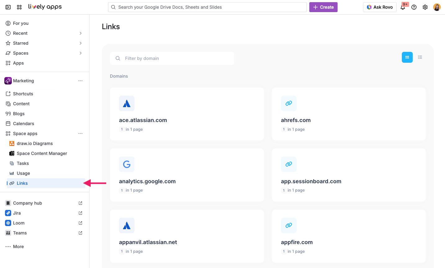Link Management overview